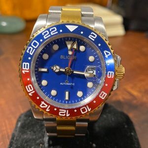 Bliger GMT Mens watch .